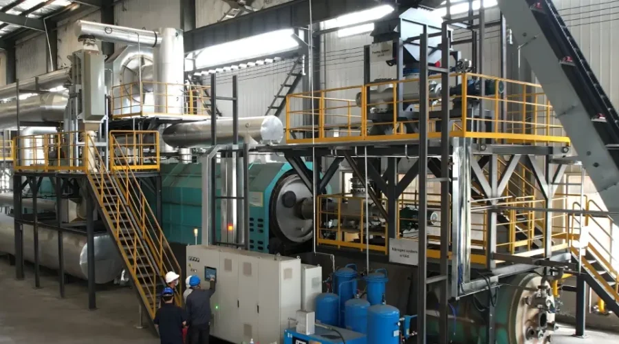 PYROLYSIS PROCESS AND BIOCHAR FORMATION