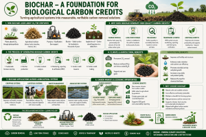 BIOCHAR – A FOUNDATION FOR BIOLOGICAL CARBON CREDITS