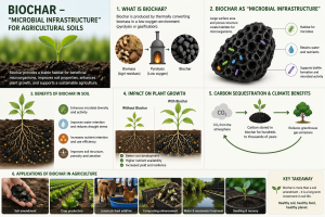 BIOCHAR – THE “MICROBIAL INFRASTRUCTURE” OF AGRICULTURAL SOILS