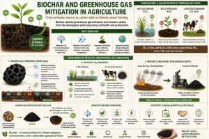 BIOCHAR AND GREENHOUSE GAS MITIGATION IN AGRICULTURE