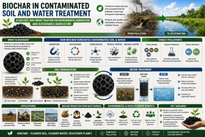 BIOCHAR IN CONTAMINATED SOIL AND WATER TREATMENT