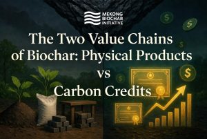 The Two Value Chains of Biochar: Physical Products vs Carbon Credits