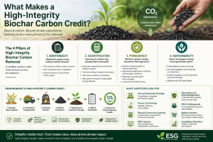 What Makes a High-Integrity Biochar Carbon Credit?